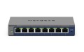NETGEAR GS108Ev4 Nie zarządzany L2/L3 Gigabit Ethernet (10/100/1000) Szary - 2339845