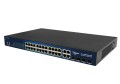 ALLNET ALL-SG8428V2PM łącza sieciowe Zarządzany L2 Gigabit Ethernet (10/100/1000) Obsługa PoE Czarny - 2339877