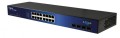 ALLNET ALL-SG8420M Zarządzany L2 Gigabit Ethernet (10/100/1000) 19U Czarny - 2339866