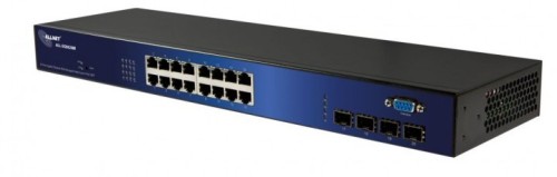 ALLNET ALL-SG8420M Zarządzany L2 Gigabit Ethernet (10/100/1000) 19U Czarny - 2339866