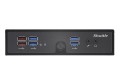 Shuttle DS50U3 komputer typu barebone Wielkość PC 1.3L Czarny i3-1315U - 2340173