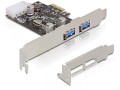 DELOCK KARTA PCI-E -> USB 3.0 2-PORT 89243 - 748844