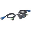 Manhattan 151245 przełącznik KVM Czarny - 2352101