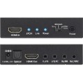 Techly IDATA HDMI-EA74K konwerter plików audio Czarny - 2352140
