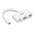Lindy 43340 zewnętrzna karta graficzna usb 3840 x 2160 px Biały - 2352147