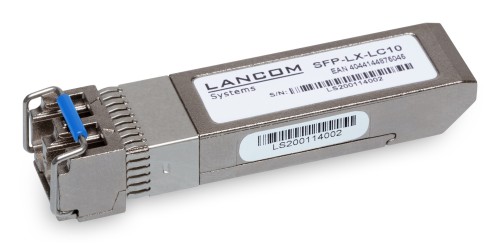 LANCOM SFP-LX-LC10 moduł przekaźników sieciowych Swiatłowód 10000 Mbit/s SFP+ 1310 nm - 2331406