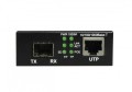 ALLNET ALL-MC202P-SFP1-POE konwerter sieciowy 1000 Mbit/s Multifunkcyjny, Pojedynczy Czarny - 2340237