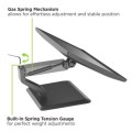 Techly ICA-LCD 35TS uchwyt / stojak do monitorów 81,3 cm (32") Biurko Czarny - 2352262