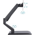 Techly ICA-LCD 35TS uchwyt / stojak do monitorów 81,3 cm (32") Biurko Czarny - 2352258