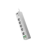 APC PM5V-FR ochrona przeciwprzepięciowa Biały 5 x gniazdo sieciowe 230 V 1,83 m - 2352416