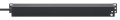 Intellinet 715133 rozdzielacz zasilania PDU 9 x gniazdo sieciowe 1U Czarny - 2352438