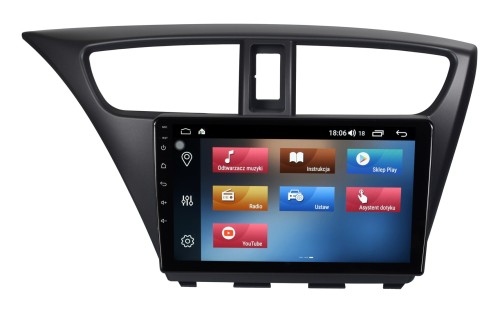 RADIO NAWIGACJA GPS HONDA CIVIC IX 2011-17 ANDROID - 2352511