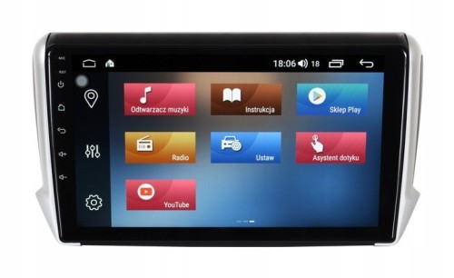 RADIO NAWIGACJA GPS PEUGEOT 208 / 2008 2012-2019 - 2352523