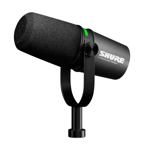 Shure MV7i - Inteligentny mikrofon z interfejsem US - 2340785