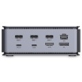Lindy 43372 stacja dokująca Dokujący USB4 Antracyt - 2352799