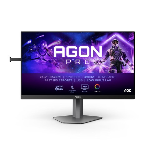 AOC AGON PRO AG256FS monitor komputerowy 62,2 cm (24.5") 1920 x 1080 px Full HD LCD Czarny - 2144213