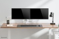 Neomounts DS75-450WH2 uchwyt / stojak do monitorów 81,3 cm (32") Biurko Biały - 2353111