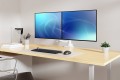 Neomounts DS75-450WH2 uchwyt / stojak do monitorów 81,3 cm (32") Biurko Biały - 2353113