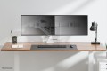 Neomounts DS75-450WH2 uchwyt / stojak do monitorów 81,3 cm (32") Biurko Biały - 2353110