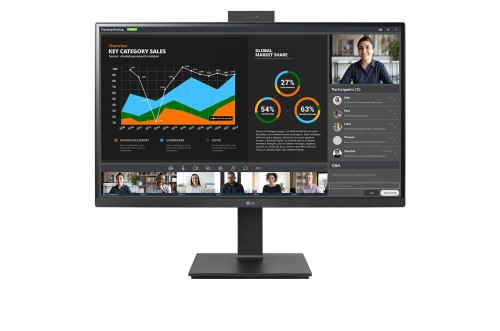 LG 27BQ75QC-B monitor komputerowy 68,6 cm (27") 2560 x 1440 px Quad HD LED Czarny - 2147082