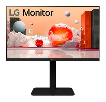 LG 24BA450-B monitor komputerowy 60,5 cm (23.8") 1920 x 1080 px Full HD Czarny - 2241801