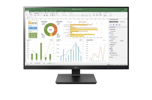LG 27BN65YP-B monitor komputerowy 68,6 cm (27") 1920 x 1080 px Full HD LCD Czarny - 1891136