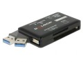 DeLOCK Czytnik kart SuperSpeed USB 5 Gbps do kart pamięci CF/SD/Micro SD/MS/M2/xD - 1891470