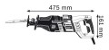Bosch GSA 1300 PCE Professional 2900 spm 1300 W Czarny, Niebieski, Czerwony - 2354036