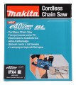 Makita UC015GZ piła łańcuchowa Czarny, Niebieski - 2354114