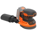 Black & Decker BDCROS18N-XJ przenośna szlifierka Szlifierka orbitalna 12000 RPM Czarny, Pomarańczowy - 2354289