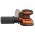 Black & Decker BDCROS18N-XJ przenośna szlifierka Szlifierka orbitalna 12000 RPM Czarny, Pomarańczowy - 2354288