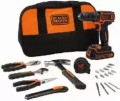 Black & Decker BDCDC18HTSA-QW wiertło Klucz Czarny, Pomarańczowy - 2193173