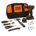 Black & Decker BDCDC18HTSA-QW wiertło Klucz Czarny, Pomarańczowy - 2354389