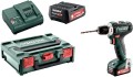Metabo POWERMAXX BS 12 1400 RPM Zamek centralny 1 kg Czarny, Zielony, Czerwony, Srebrny - 2213913