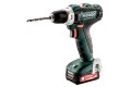 Metabo POWERMAXX BS 12 1400 RPM Zamek centralny 1 kg Czarny, Zielony, Czerwony, Srebrny - 2354403