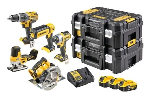 DeWALT DCK500P3T-QW zestaw combo elektronarzędzi Bateria - 2289051