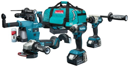 Makita DLX4155TX1 zestaw combo elektronarzędzi Bateria - 2149640