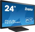 iiyama ProLite T2452MSC-B1 monitor komputerowy 60,5 cm (23.8") 1920 x 1080 px Full HD LCD Ekran dotykowy Przeznaczony dla wielu użytkowników Czarny - 2352897