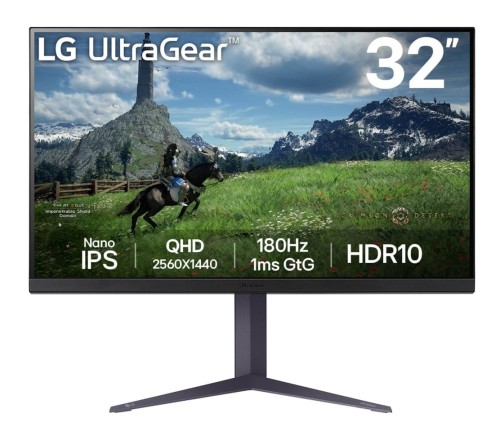 LG 32GS85QX-B monitor komputerowy 81,3 cm (32") 2560 x 1440 px Czarny - 2353181