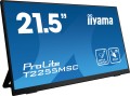 iiyama ProLite T2255MSC-B1 monitor komputerowy 54,6 cm (21.5") 1920 x 1080 px Full HD LCD Ekran dotykowy Czarny - 2341539