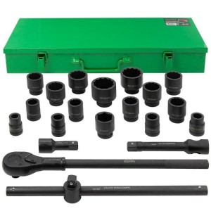 ROCKFORCE ZESTAW KLUCZY UDAR.21el. 3/4"  12KĄT.  17-50mm