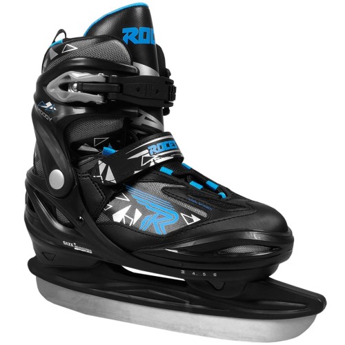 Łyżwy Roces Moody Ice 3.0 Boy czarno-niebieskie 450710 00001 - 1948124