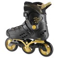 NA20006 CZARNO-ZŁOTY ROZM. 36 SLALOMOWE ŁYŻWOROLKI NILS EXTREME - 2173101