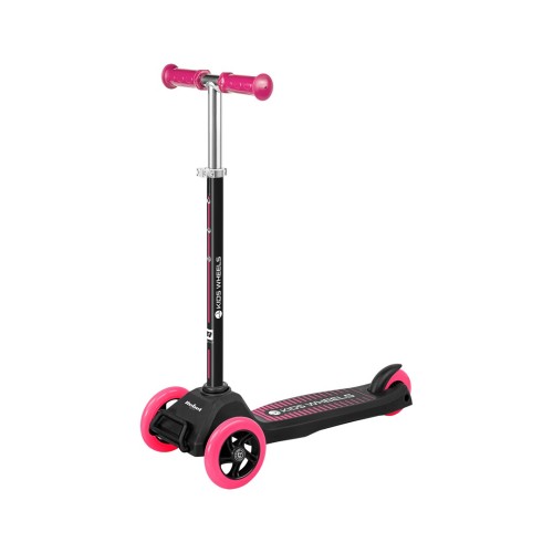 Hulajnoga trójkołowa REBEL KIDS WHEELS PINK - 2065955