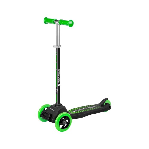 Hulajnoga trójkołowa REBEL KIDS WHEELS GREEN - 2065954