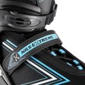ŁYŻWOROLKI NILS EXTREME NH11912 A 2W1 CZARNO-NIEBIESKIE ROZM. L (39-42) Z WYMIENNĄ PŁOZĄ HOKEJOWĄ - 2254187