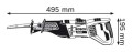 Bosch GSA 1100 E Professional 2700 spm 1100 W Czarny, Niebieski, Czerwony - 2332699