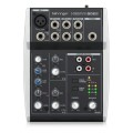 Behringer 502S - 5-kanałowy kompaktowy mikser analogowy z interfejsem USB zaprojektowany specjalnie do obsługi podcastów, streamowania oraz nagrywania w domu - 1548333