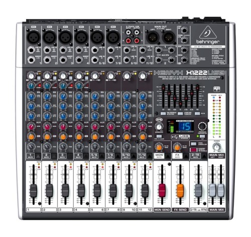 Behringer X1222USB - Mikser audio - 2251309