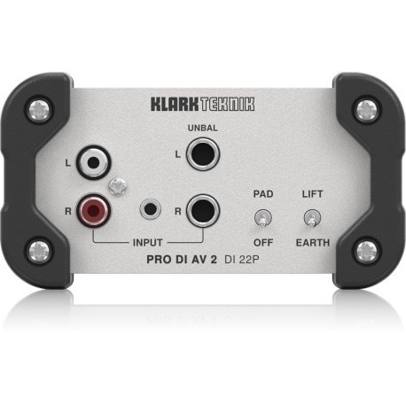 Klark Teknik DI 22P DI-box pasywny stereo - 2235718